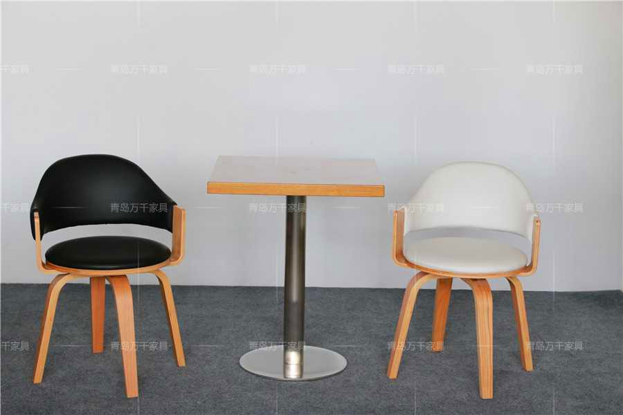 實(shí)木咖啡椅 旋轉(zhuǎn)咖啡椅